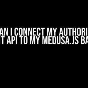 How can I connect my Authorize.net payment API to my Medusa.js backend?